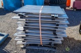 Pallet of Aluminum Stakebody Truck Sides