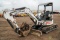 2004 Bobcat 430 Mini Excavator, ROPS, Auxiliary Hydraulics, Quick Coupler, 70in Backfill Blade, 12in