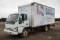 2006 ISUZU NQR S/A Van Body Truck, 5.2L Diesel, Automatic, 18' Box, Rollup Door, Dually, 17,950 LB