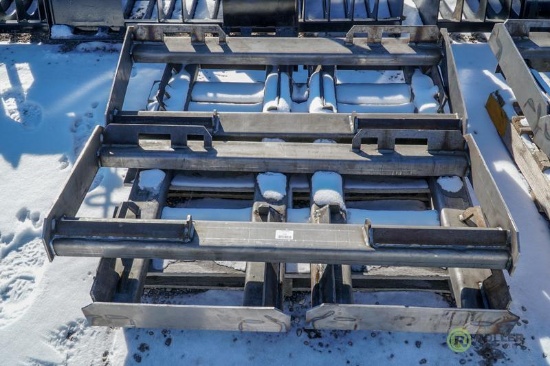 (4) New KT Skid Steer Frame Attachments