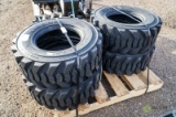 (4) New Maxam 12-16.5 Skid Steer Tires, 12-Ply