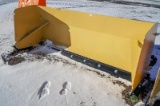 New 93in Heavy Duty Snow Pusher To Fit Skid Steer Loader