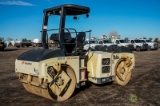 2003 Ingersoll Rand DD-70 Ride-on Vibratory Roller, 57in Double Drums, Spray Bars, Cleaning Pads,