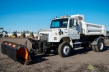 1997 FREIGHTLINER FL80 S/A 4WD Hook Lift Truck, Caterpillar 3126 Diesel, Automatic, Spring