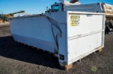 Hook Bed Rolloff Dumpster, 84in W x 14' L x 64in H