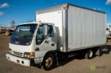 1995 GMC W5500 S/A VAN BODY TRUCK, 5.7L V8, Automatic, 14' Box, Rollup Door, 11,050 LB GVWR, Dually,