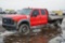 2008 FORD F450 XL Super Duty 4x4 Crew Cab Flatbed Truck, Powerstroke V8 Diesel, Automatic, 11' Bed,