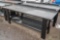 New Kit 29.5in x 90in Heavy Duty Work Bench w/ Shelf