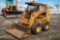 Case 1845C Skid Steer Loader, Auxiliary Hydraulics, 72in Bucket, 12-16.5 Tires, Hour Meter Reads: