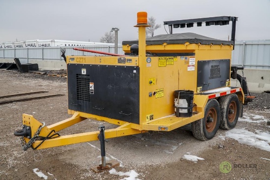 2011 Schwarze SP10 Spray Road Patcher, Isuzu 4-Cylinder Diesel Engine, Arrow Board, Pintle Hitch, Ex