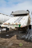 2007 CTS BDT-40 T/A Belly Dump Trailer, Single Gate, Electric Tarp, 68,000 LB GVWR, 11R24.5 Tires,