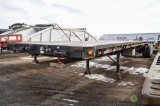 1987 GREAT DANE T/A Flatbed Trailer, 48' x 96in, Spring Suspension, 85,000 LB GVWR, w/ Sellick 5004