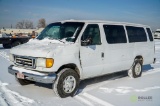 2004 FORD E350 Window Passenger Van, Automatic, Odometer Reads: 217,942 (VIN:1FBSS31S14HB07803)