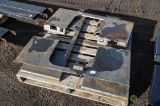 (4) New Brute Quick Attach Plates To Fit Skid Steer Loader