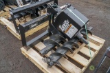 New Lowe 750 Post Hole Digging Attachment w/ 9in & 12in Augers To Fit Skid Steer Loader