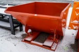 New Kit 2-Cubic Yard Trash Hopper, Self Dumping, 4000 LB Capacity