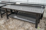 New Kit 29.5in x 90in Heavy Duty Work Bench w/ Shelf