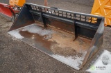 Stout 96in Snow Bucket To Fit Skid Steer Loader