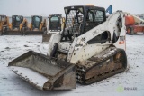 2005 Bobcat T300 Crawler Skid Steer Loader, Turbo, Auxiliary Hydraulics, 18in Rubber Tracks, 79in