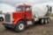 1988 PETERBILT 357 T/A Ready Mix Truck, Cummins Diesel, 9-Speed Transmission, Spring Suspension, Air