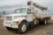 1998 INTERNATIONAL 4900 T/A Digger Derrick Truck, DT466E Diesel, 8-Speed Transmission, Spring