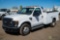 2008 FORD F350 XL Super Duty Utility Truck, Triton V10 6.8L, 5-Speed Transmission, 8' Utility Box,