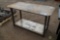 New Heavy Duty 30in x 57in Welding Shop Table w/ Shelf