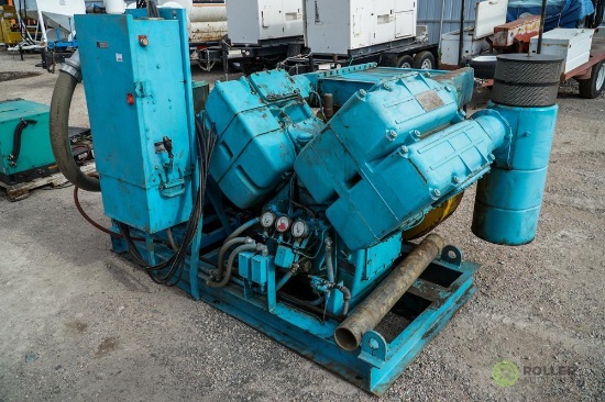 Atlas Copco Stationary Air Compressor, 125 HP, 3-Phase, 970 CFM