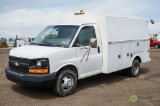 2003 CHEVROLET 3500 High Top Utility Van, 6.0L, Automatic, Dually, Odometer Reads: 129,408