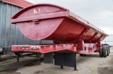 2006 SIDUMP'R T/A Side Dump Trailer, 40' Length, 68,000 LB GVWR, Air Ride Suspension, 11R22.5 Tires