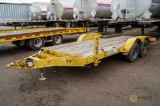 1994 SUPERIOR T/A Equipment Trailer, 78in x 16' Deck, Ramps, Ball Hitch (VIN:1S9HP1629RC241393