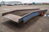 Portable Steel Loading Dock, 78in Wide x 35' Long