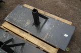 New Brute Receiver Hitch To Fit Skid Steer Loader