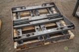 (4) New KT Skid Steer Frame Attachments