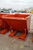 New Kit 1.75 Cubic Yard Trash Hopper, Self Dumping, 6000 LB Capacity