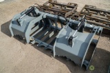 New Brute 74in Root Grapple w/ 8in Tine Spacing To Fit Skid Steer Loader