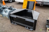 New Kit 3/4 Cubic Yard Concrete Placement Bucket To Fit Skid Steer Loader