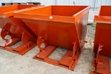 New Kit 1.75 Cubic Yard Trash Hopper, Self Dumping, 6000 LB Capacity