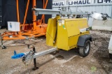 Allmand NL-6 Towable Light Tower, Caterpillar 3-Cylinder Diesel, Ball Hitch, Hour Meter Reads: 4533,