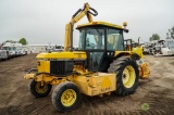 John Deere 2755 Agricultural Tractor, Enclosed Cab, PTO, 3-Pt, Alamo Rear & Side Flail Mowers,