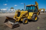 John Deere 410C Loader/Backhoe, EROPS, 24in Hoe Bucket, Turbo, Hour Meter Reads: 8522, T0410CB729707