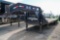 2005 LOAD MAX T/A Gooseneck Equipment Trailer, Duals, 8' x 30' Overall Length, 9' Hydraulic Fold