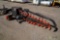 Trencher Attachment To Fit Skid Steer Loader, w/ Crumber