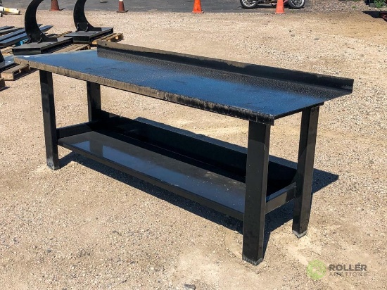 New Kit 29.5in x 90in Heavy Duty Work Bench w/ Shelf