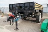 2004 STST S/A Trailer, 8' x 12', Pintle Hitch, Fold Down Sides, 395/85R20 Tires (VIN:TL023506EFDP