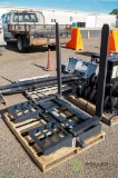 New Stout 48in Walk-Through Fork Attachment To Fit Skid Steer Loader