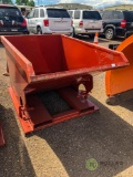 New Kit 1-Cubic Yard Trash Hopper, Self Dumping, 4000 LB Capacity