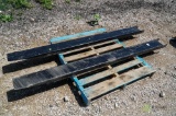 New Brute 7' Pallet Fork Extensions, 6in Inside Dimensions