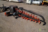 Trencher Attachment To Fit Skid Steer Loader, w/ Crumber