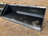 New Brute 78in Bucket To Fit Skid Steer Loader